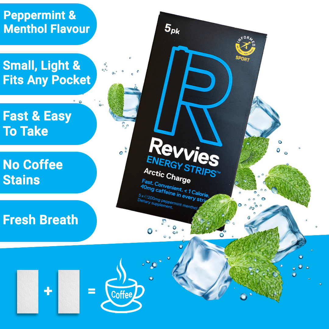 Revvies Energy Strips Arctic Charge (10 x 5 Pack)